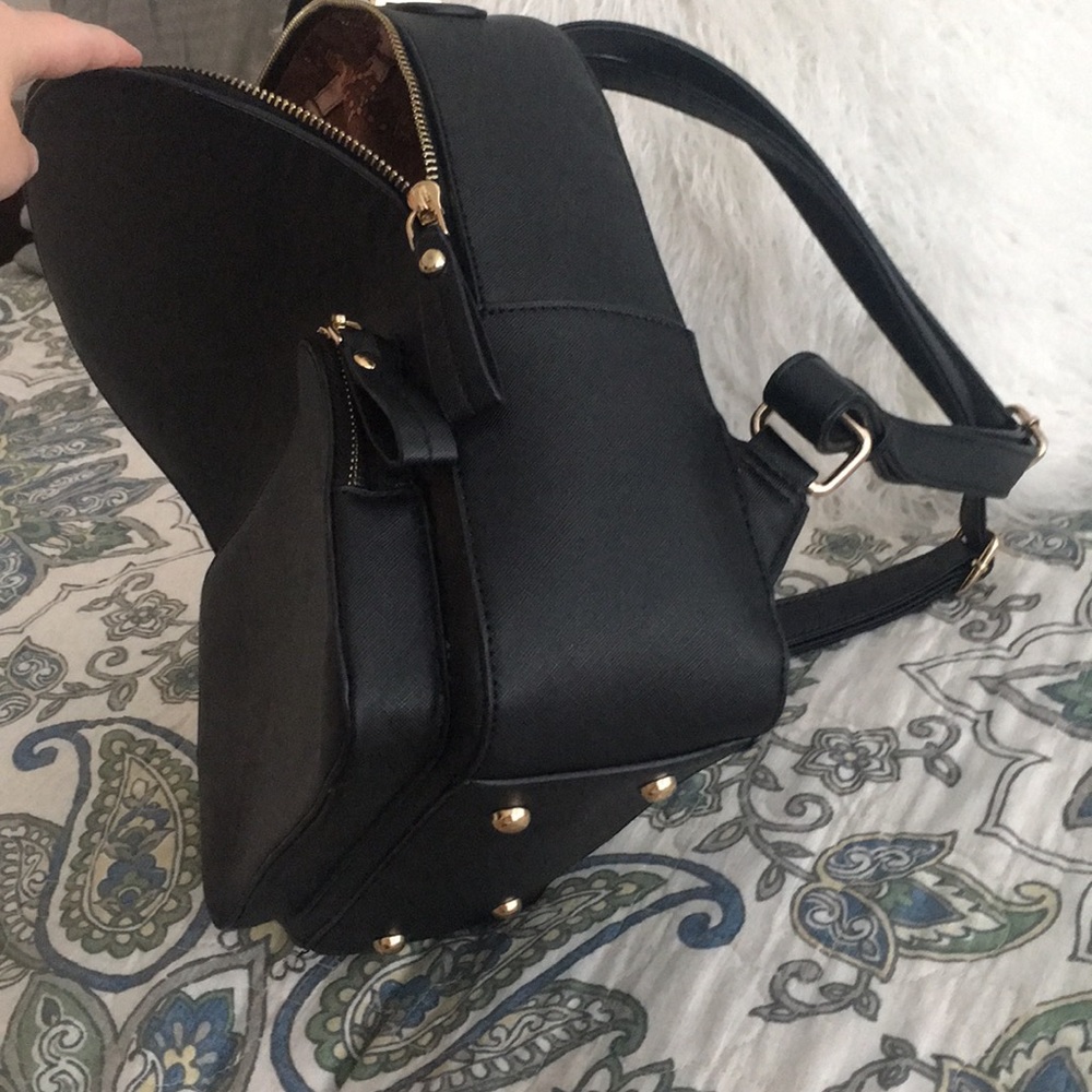 Black Mini Backpack - image 4